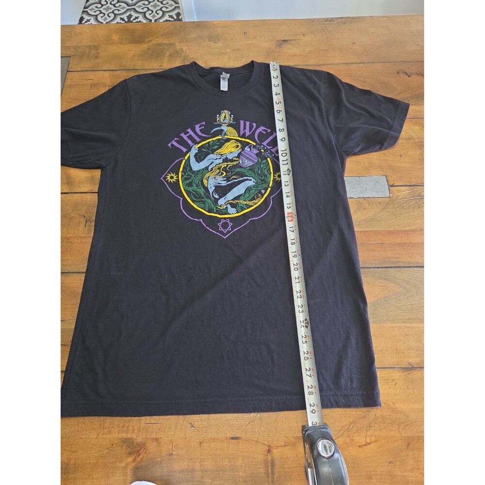 The Well Shirt Mens L Large Black Tarot Star Card Psych Doom Rock Band Graphic T - Picture 4 of 8